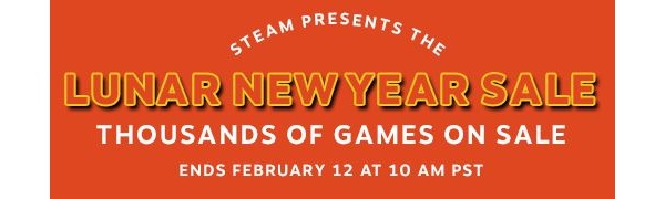 The Steam 'Lunar Year Sale' has begun