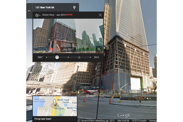 Terug in de tijd met Street View