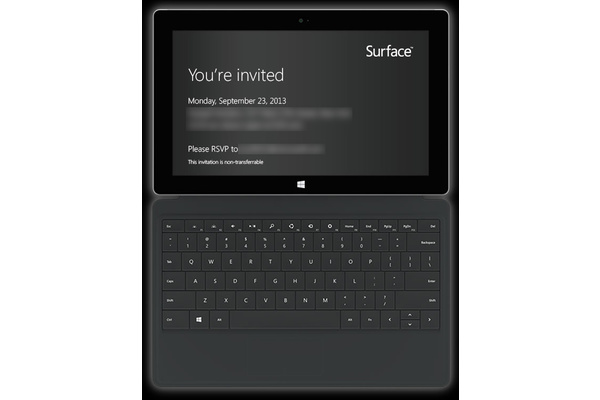 Microsoft sends out invites to Surface 2 press event