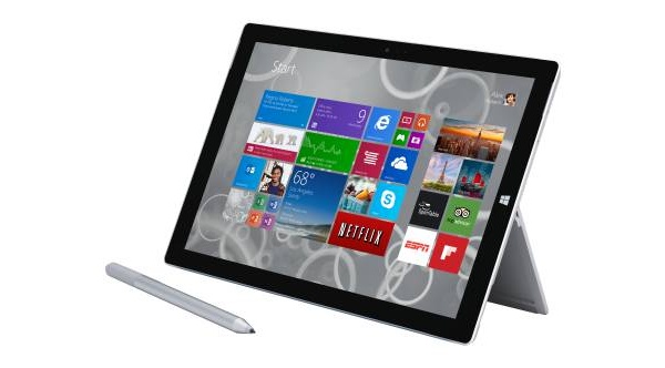 Microsoftin Surface Pro 3 -huipputabletti tulee myyntiin 28. elokuuta