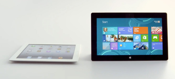 Microsoft udgiver endnu en Surface RT vs. iPad-reklame