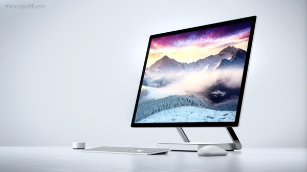 Microsoft unveiled their high-end Surface Studio all-in-one PC
