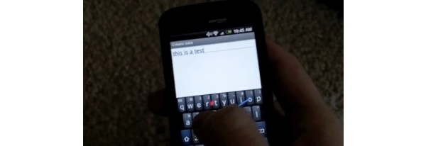 Videolla: Swype-tekstinsytttekniikka Android-puhelimessa