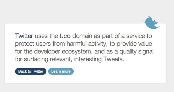 Twitter URL shortener to add two more characters