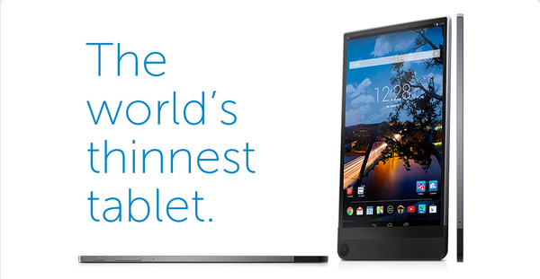Dellin tyylikäs Android-tabletti saapui myyntiin