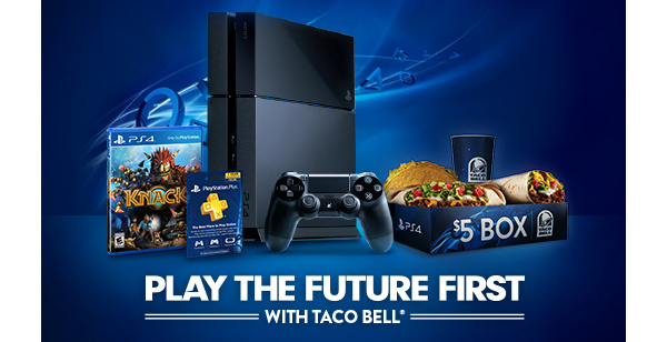 Sony and Taco Bell team up to give away free PlayStation 4s