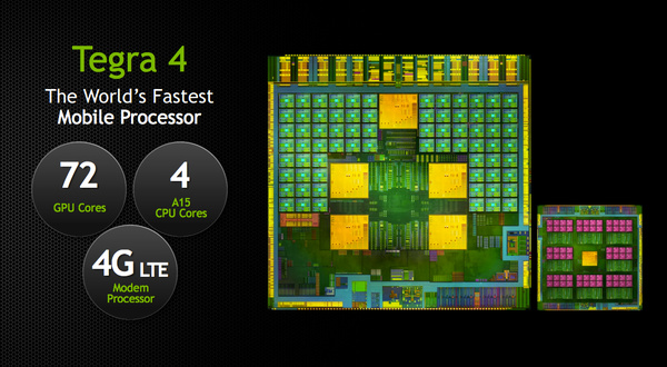 Nvidia's Tegra 4 clocks in at 2GHz