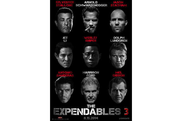 Lionsgate and others have sent over ten thousand takedown notices for leaked 'Expendables 3' film