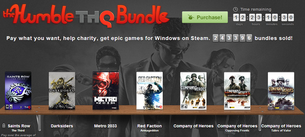 Humble THQ Bundle offering 6 classic games for $1 donation