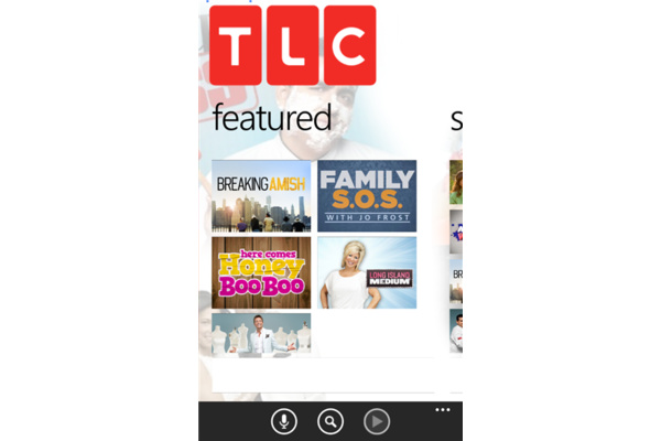 New apps for Windows Phone allowing for free streaming of full Discovery Channel, TLC, and Animal Planet episodes 