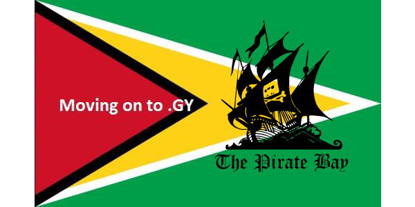 The Pirate Bay verhuist opnieuw, nu naar Guyana