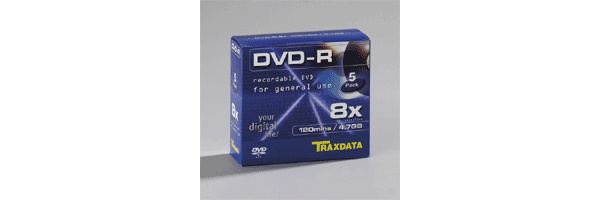 Media Review: Traxdata 8x DVD-R and DVD+R