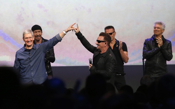 Apple spent over $100 million when they gave away U2's 'Songs of Innocence' to 500 million iTunes account holders
