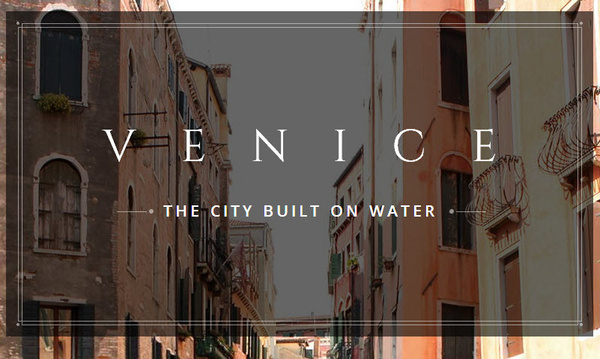 Google Street View door kanalen Venetië