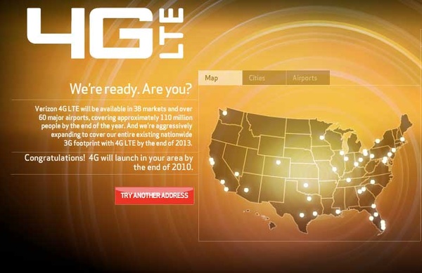 Verizon expands LTE network to 29 new markets