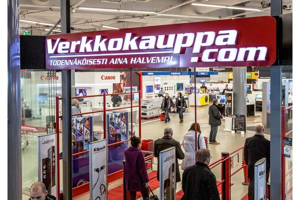 Uusi elektroniikkaketju aloittamassa hintasodan Suomessa – Verkkokauppa.comin tulos laski