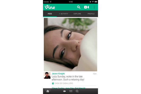 Vine now available for Amazon Kindle Fire line