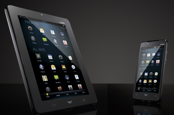 Vizio launches Android tablet and smartphone