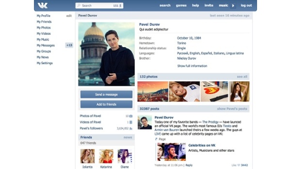 Russian social network VK sued by labels for piracy on a major scale