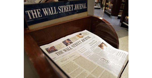 Ebook best sellers list added to The Wall Street Journal