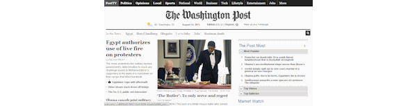 Washington Post site hacked by Syrian group