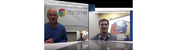 VIDEO: Chrome & Firefox can now video chat