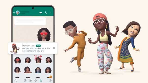 WhatsApp mahdollistaa avatar-hahmon käytön kuvan sijaan