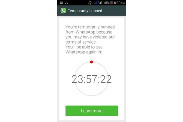 WhatsApp blocks third-party clients and any user using them until they switch, clarifies recent reports