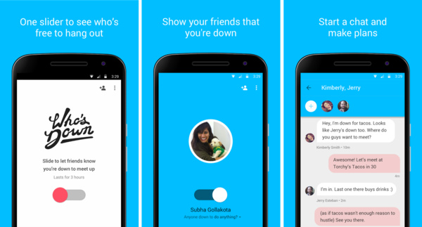 Google releases new 'Who's Down' app to make it easier to make plans with friends