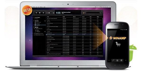 Winamp finally makes it to Mac, in early Sync Beta