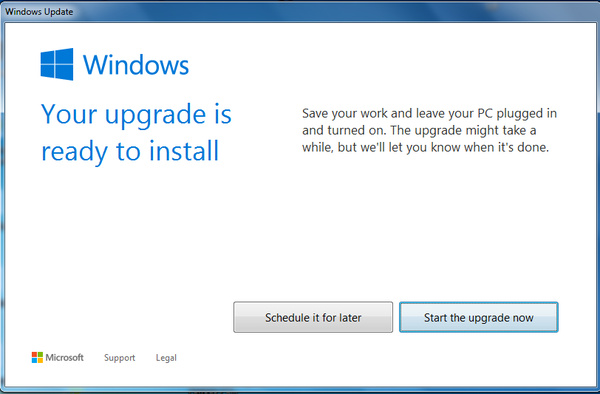 How to force Windows 10 upgrade