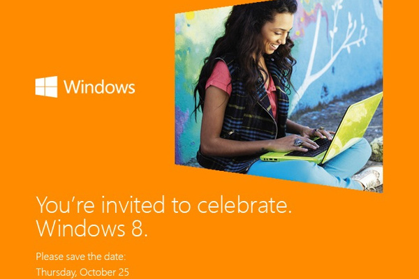Microsoft to launch Windows 8 at event on October 25