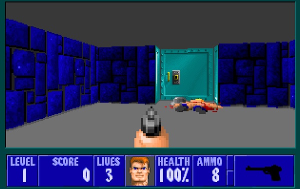 Wolfenstein 3D portattiin Atari Lynxille