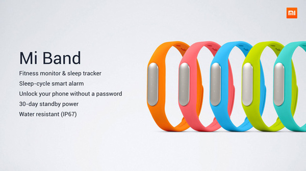 Xiaomi gets into fitness tracker market with $13 Mi Band