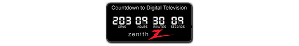 Zenith creates desktop countdown to US DTV transition