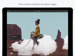 Historiallinen julkaisu – Adobe julkaisi Photoshopin iPadille