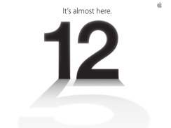 Apple sends invites for September 12th event
