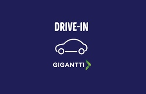 Gigantin tuotteita voi nyt ostaa Drive-in-palvelun avulla myymälän parkkipaikalta nousematta autosta