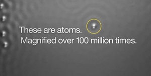 Maailman pienin elokuva - näyttelijöinä yksittäiset atomit (video)