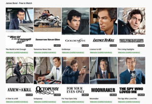 James Bond -elokuvat ovat nyt katsottavissa ilmaiseksi YouTubessa - Jos omistat VPN:n