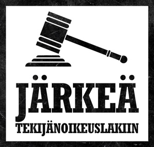 Järkeä tekijänoikeuslakiin -aloite kaipaa vielä kannattajia - viikko aikaa allekirjoittaa