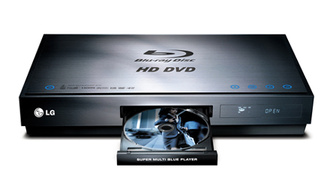 LG julkaisi Blu-ray ja HD DVD -levyjä toistavan soittimen