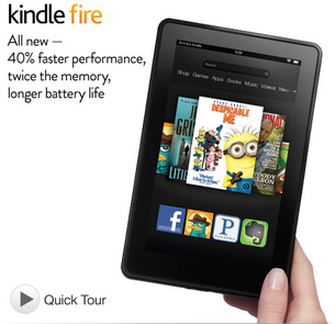 Amazon introduces new Kindle Fire for $159