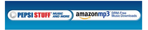 Amazon.com ja Pepsi MP3-mainossopimukseen