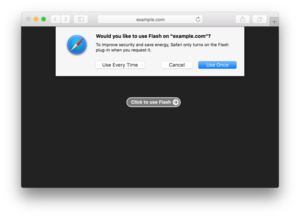 Apple to block Adobe Flash on desktop Safari