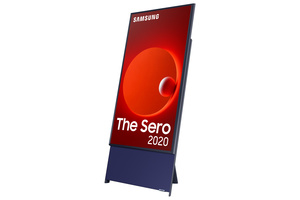 Samsungin kääntyvä The Sero -televisio saapuu Suomeen - katso sisältöä vaaka- tai pystytilassa