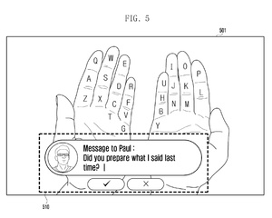 Samsung patentoi lisättyä todellisuutta hyödyntävän virtuaalinäppäimistön