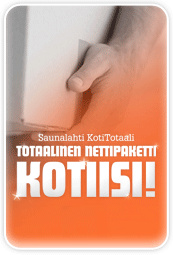 Saunalahden KotiTotaali yhdistää IPTV:n ja laajakaistan