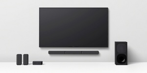Sony julkaisi 5.1-kanavaisen äänentoistojärjestelmän langattomilla takakaiuttimilla