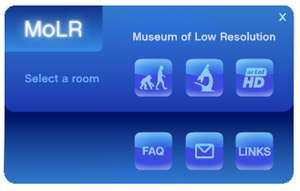 Sony promotoi Blu-raytä huumoripitoisella museosivustolla